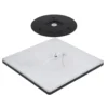 Plafón LED Sapana, angular, atenuable, negro
