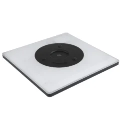 Plafón LED Sapana, angular, atenuable, negro