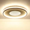Plafón LED Shirley, color arena, Ø 51 cm, CCT, atenuable