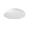 Plafón LED SLC ALPHA, blanco, Ø 40 cm, corte de fase, IP44