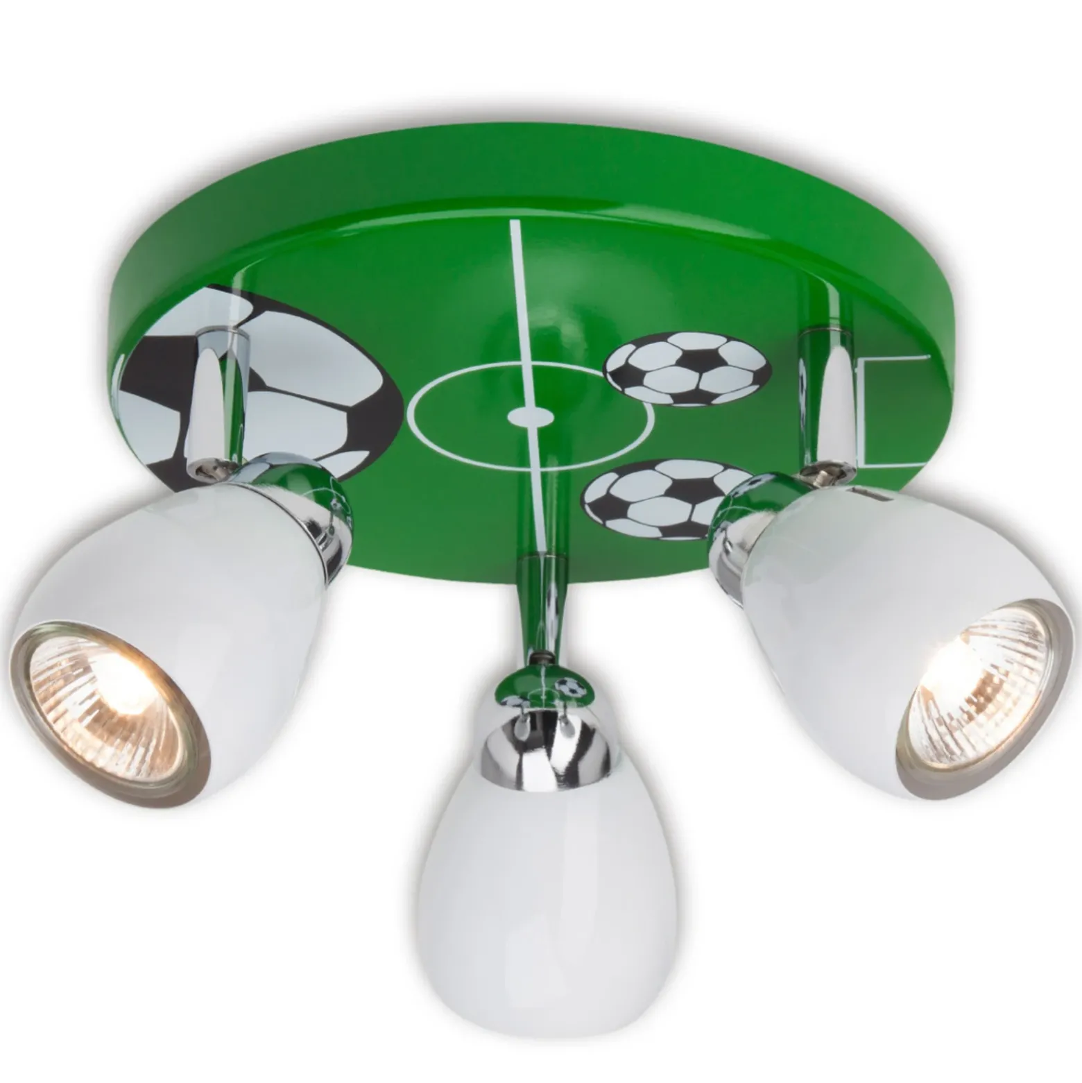 Plafón LED Soccer, 3 luces