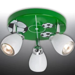 Plafón LED Soccer, 3 luces