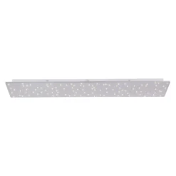 Plafón LED Sparkle CCT dim acero 100x45cm
