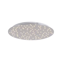Plafón LED Sparkle CCT dim acero Ø 48cm