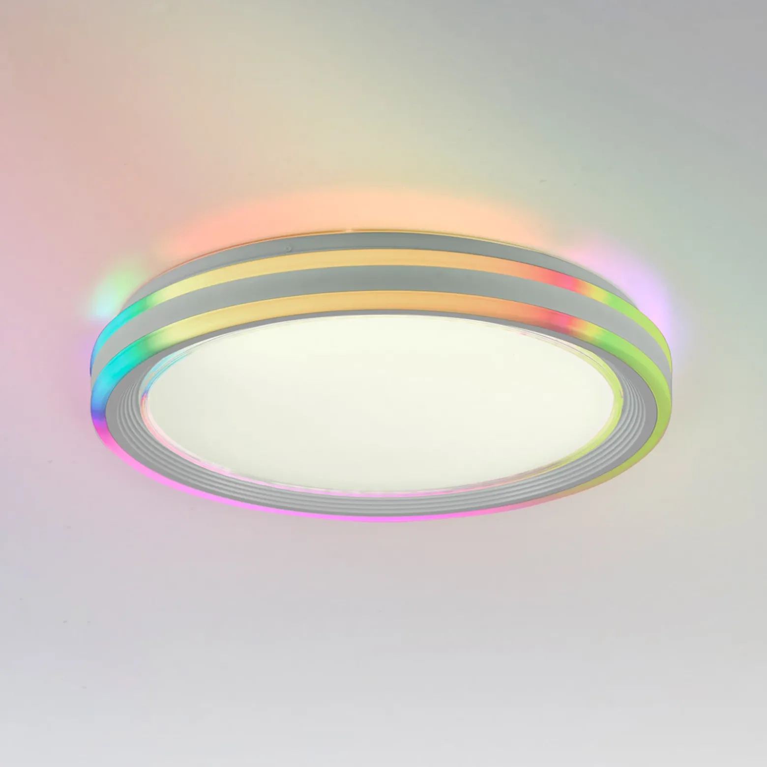 plafón LED Spheric, CCT, RGB, Ø 48 cm
