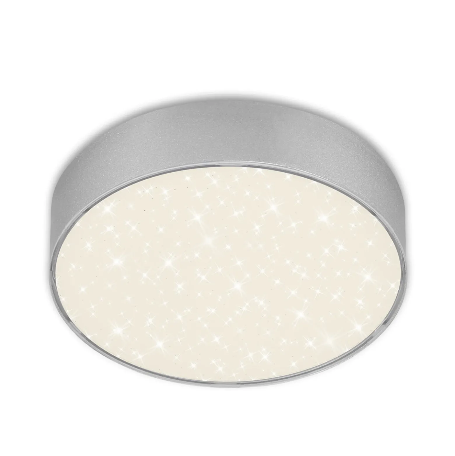Plafón LED Star de Flame, Ø 15,7 cm, plateado