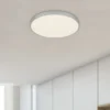 Plafón LED Star de Flame, Ø 28,7 cm, plata
