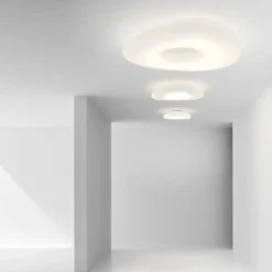 Plafón LED Stilnovo Mr. Magoo, fase, Ø52 cm