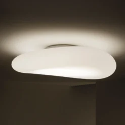 Plafón LED Stilnovo Mr. Magoo, fase, Ø76 cm