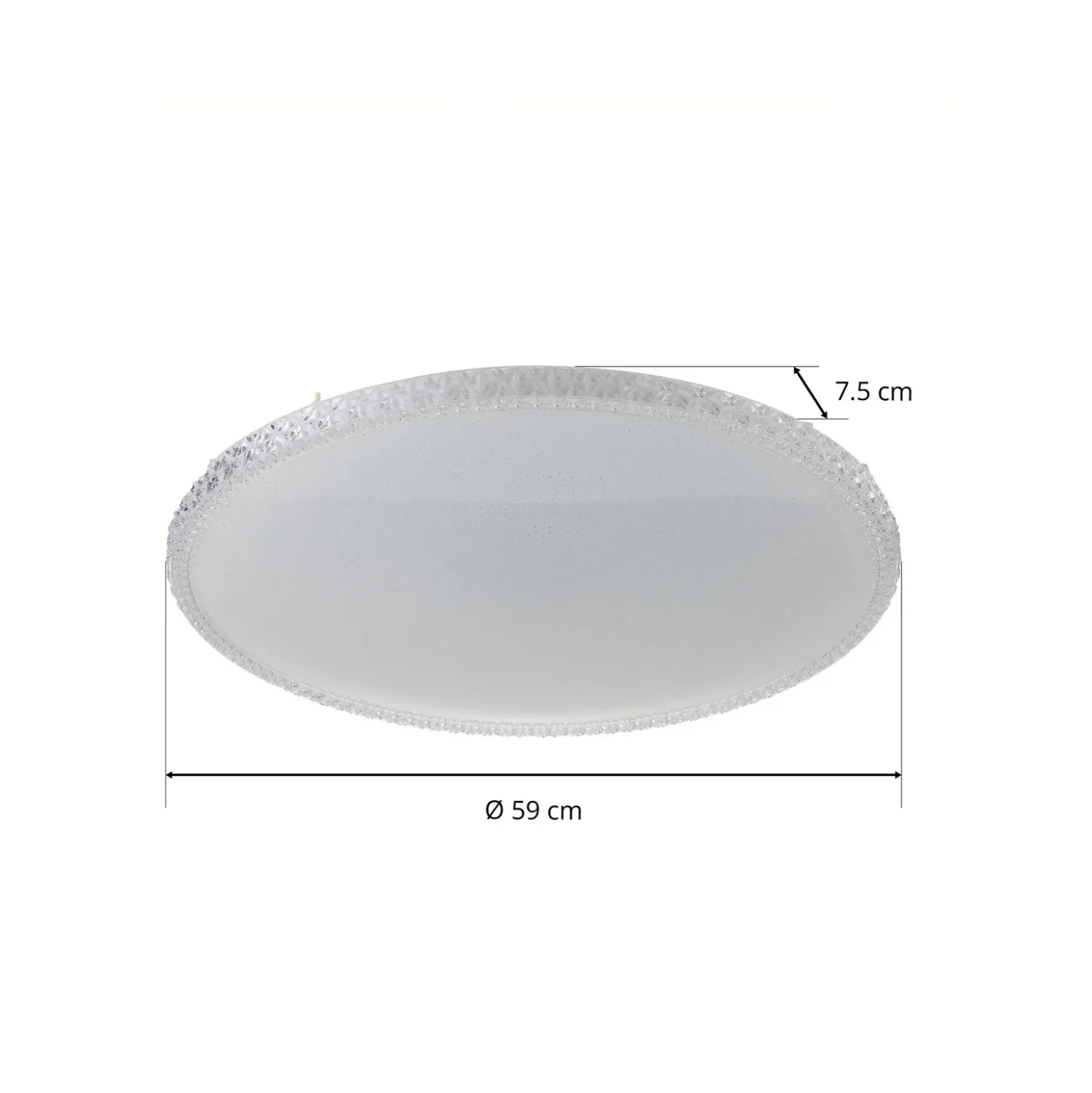 Plafón LED Style, control remoto