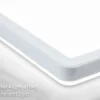 Plafón LED Tava A, 42 x 42 cm, plástico, blanco