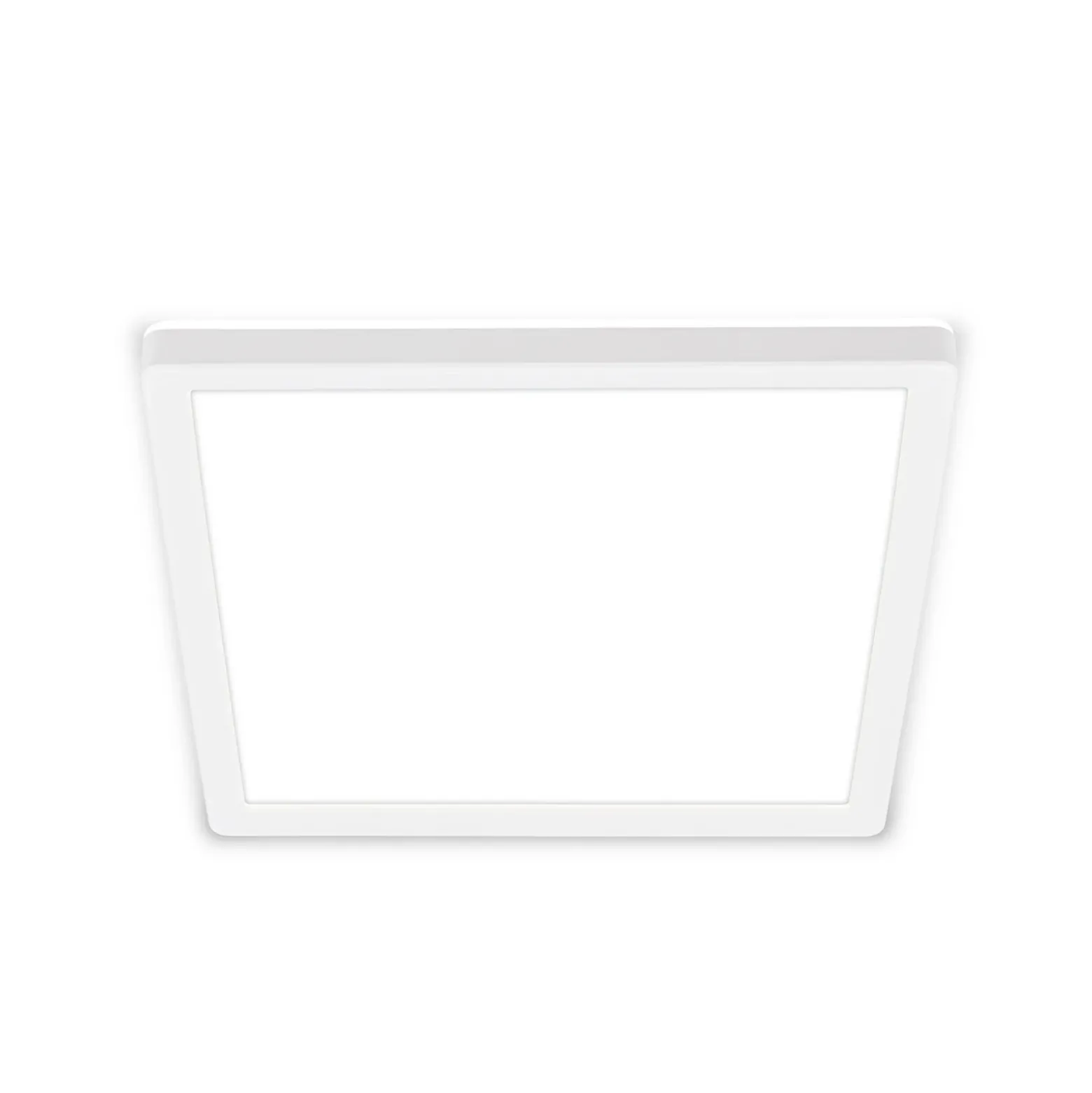 Plafón LED Tava, blanco, 24 x 24 cm, plástico