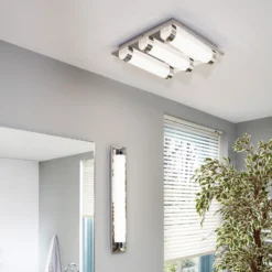 Plafón LED Tolorico, 57 cm de largo