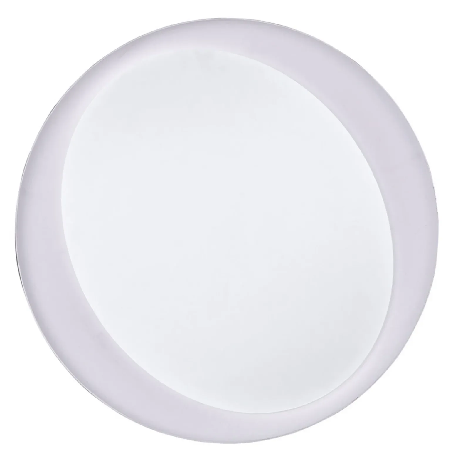 Plafón LED Zeta tunable white, gris/blanco