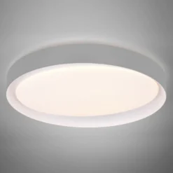 Plafón LED Zeta tunable white, gris/blanco