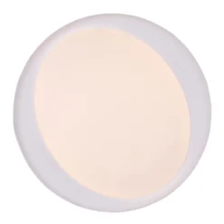 Plafón LED Zeta tunable white, gris/blanco