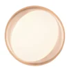 Plafón LED Zeta tunable white, negro/oro