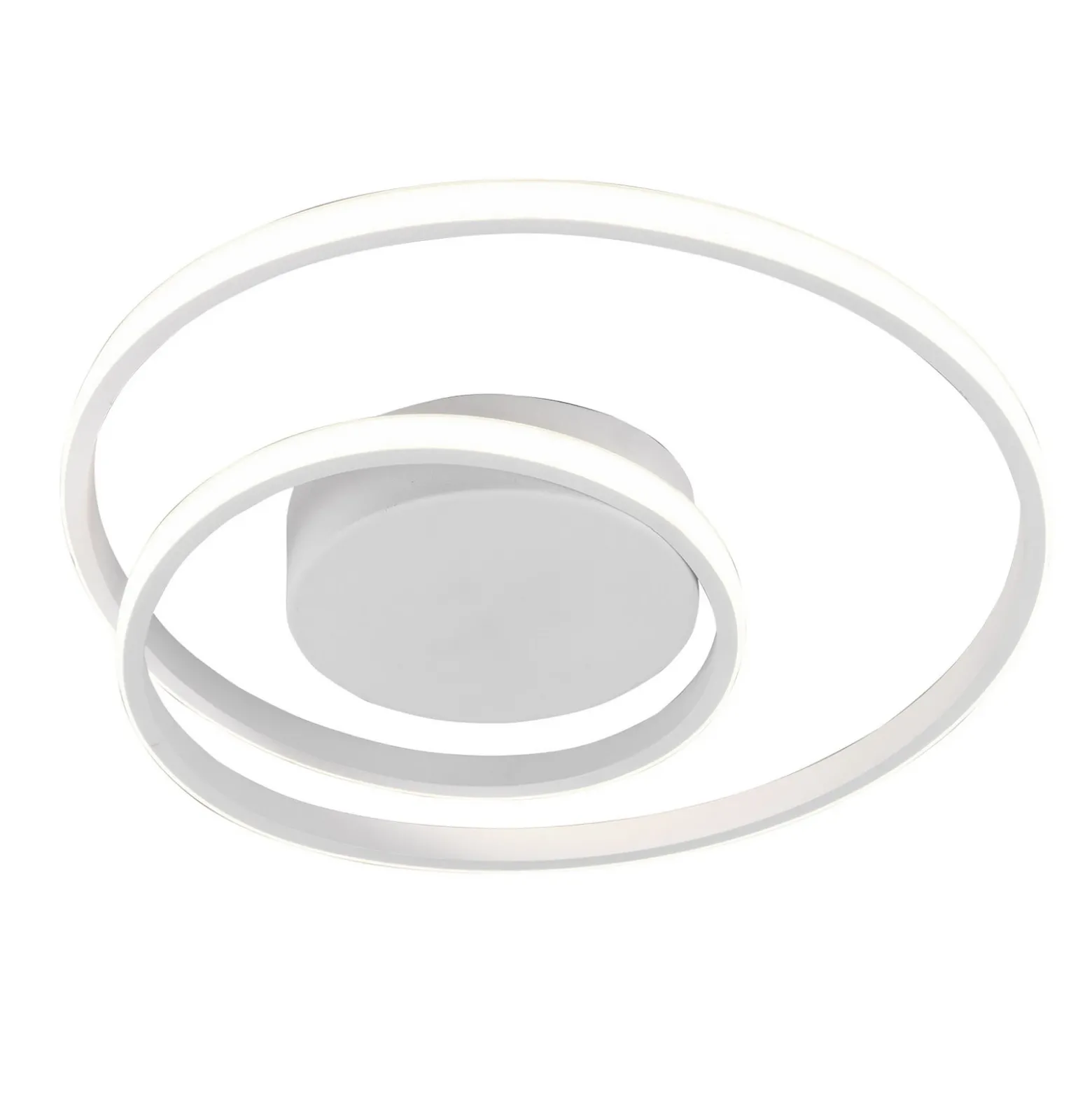 Plafón LED Zibal, atenuable, blanco