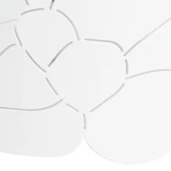 Plafón Lindby Aralena, blanco, metal, Ø 26 cm
