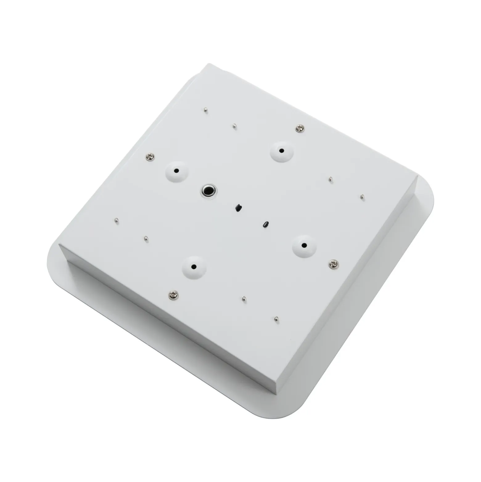 Plafón Lindby Jyla, blanco mate, 25 x 25 cm, 4 luces