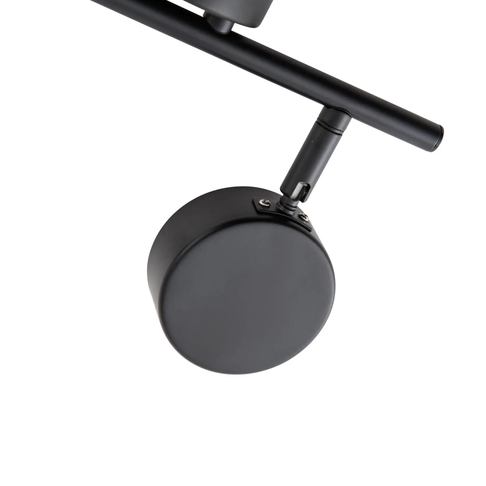 Plafón Lindby Jyla, 2 luces, negro mate