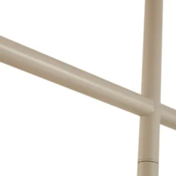 Plafón Lindby Marilou, beige, 4 luces, Ø 70 cm
