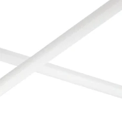 Plafón Lindby Marilou, blanco, de 4 luces, Ø 70 cm