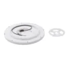 Plafón Lindby Smart LED Denora, blanco, RGB, CCT, Tuya
