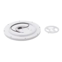 Plafón Lindby Smart LED Denora, blanco, RGB, CCT, Tuya
