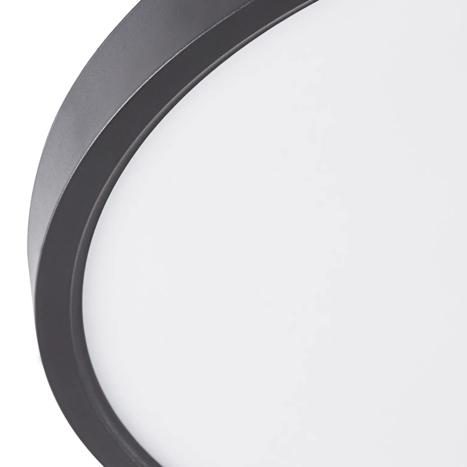 Plafón Lindby Smart LED Pravin, Ø 30 cm, CCT, negro
