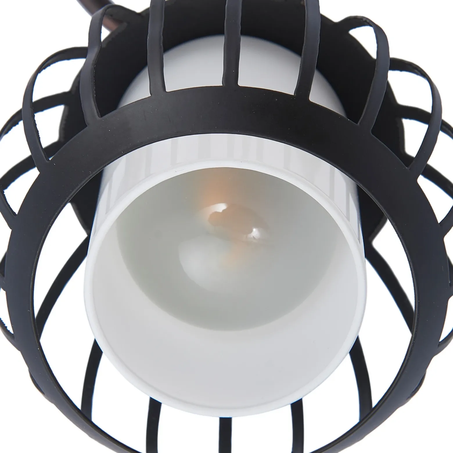 Plafón Lindby Solm, óxido, hierro, 3 luces