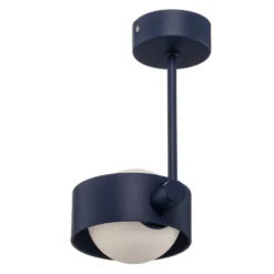 Plafón Mado de acero, azul, 1 luz