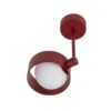 Plafón Mado, 1 luz, rojo