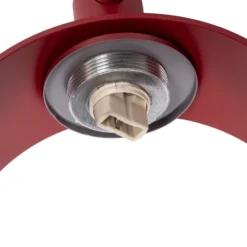 Plafón Mado, 1 luz, rojo