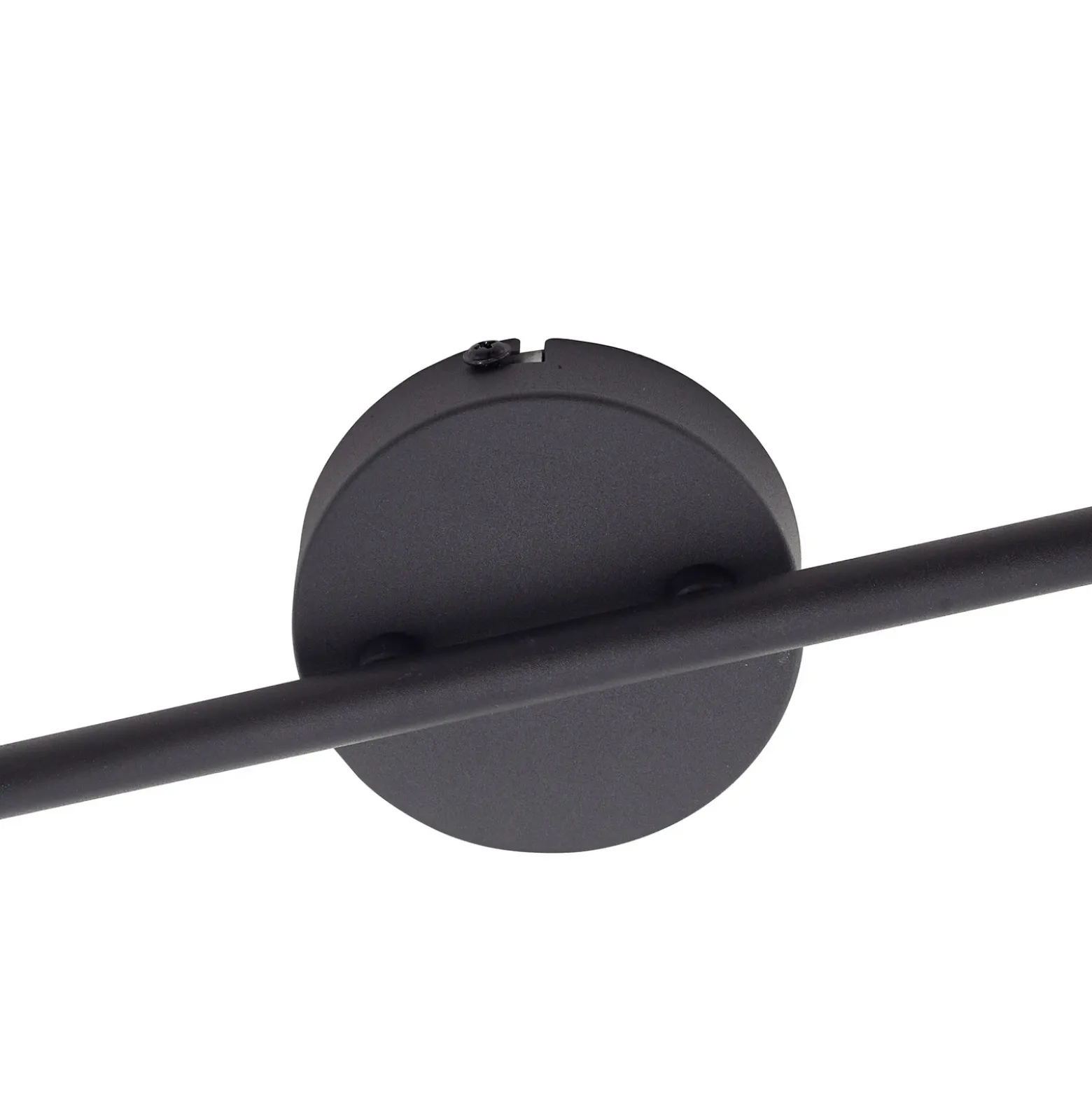 Plafón Netty de Lindby, 4 luces, gris, cristal