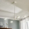 Plafón Orbit IV, blanco, 4 luces
