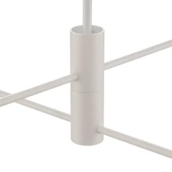 Plafón Orbit IV, blanco, 4 luces