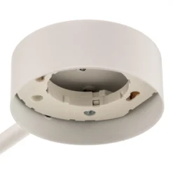 Plafón Orbit IV, blanco, 4 luces