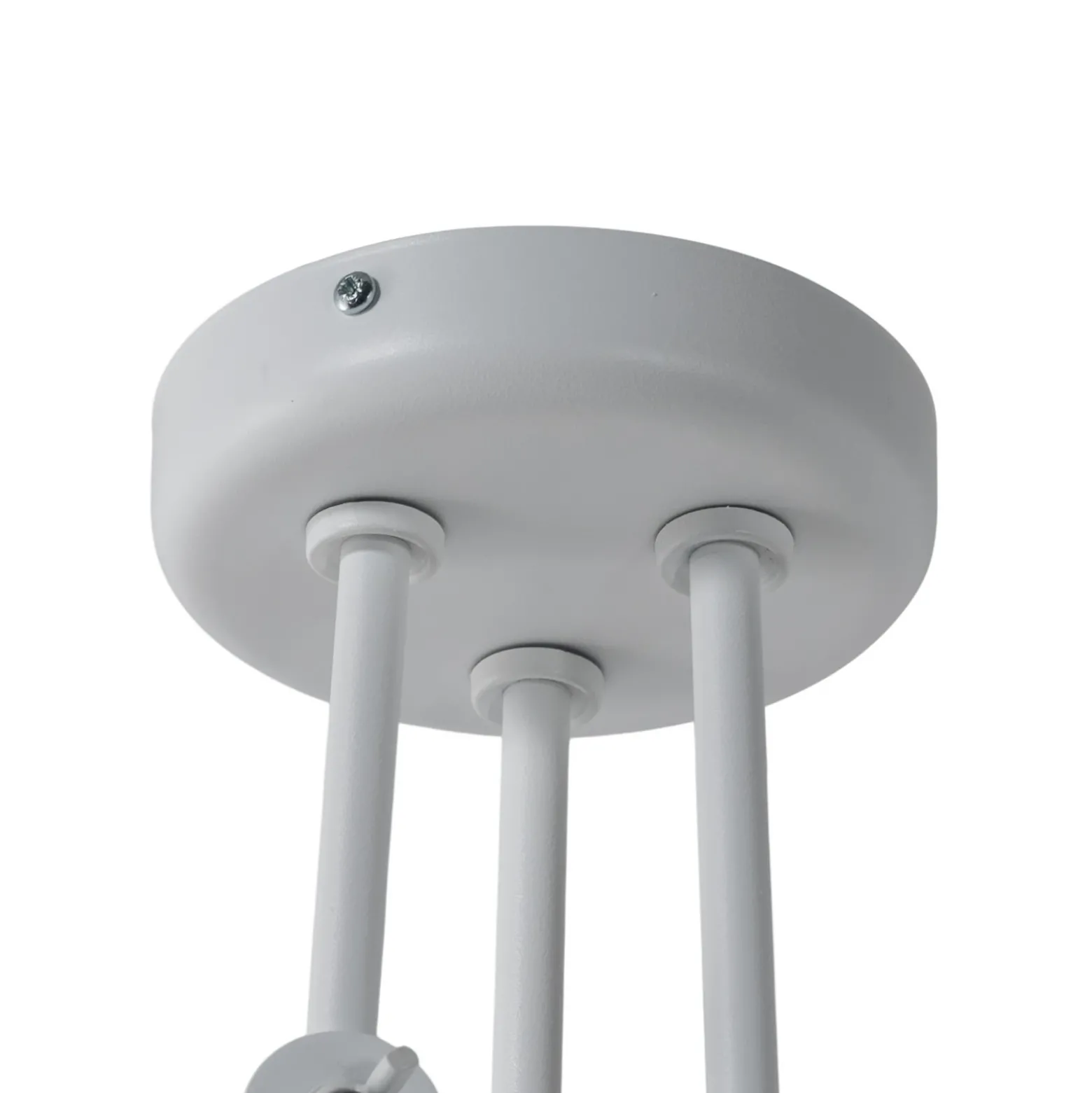 Plafón 814, orientable, de 3 luces, blanco