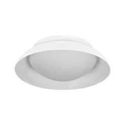 Plafón OSRAM ORBIS Milan, blanca, Ø 31 cm, metal/vidrio