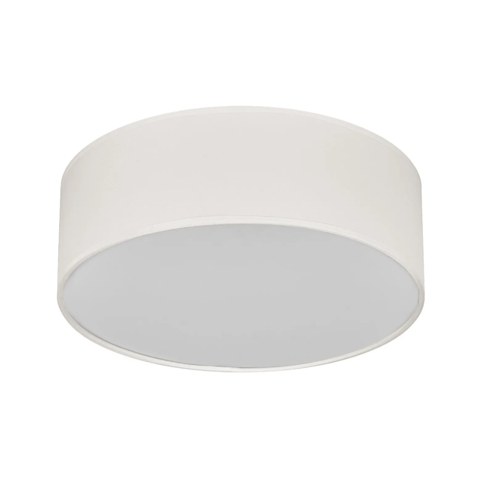 Plafón OSRAM ORBIS PARIS, beige, Ø 30 cm, textil, E27