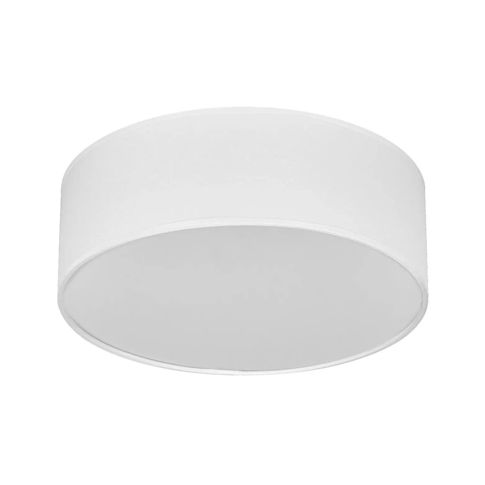 Plafón OSRAM ORBIS PARIS, blanca, Ø 30 cm, textil, E27