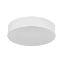 Plafón OSRAM ORBIS PARIS, blanca, Ø 48 cm, textil, E27