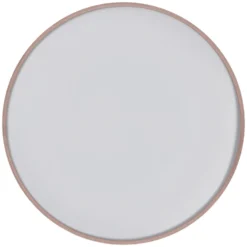 Plafón OSRAM ORBIS PARIS, marrón, Ø 30 cm, textil, E27