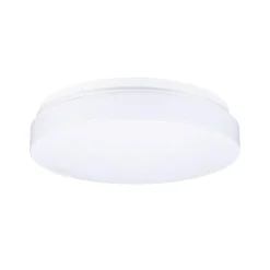 Plafón Paulmann Axin, Ø 26 cm, blanca, IP44, E27