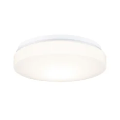 Plafón Paulmann Axin, Ø 26 cm, blanca, IP44, E27