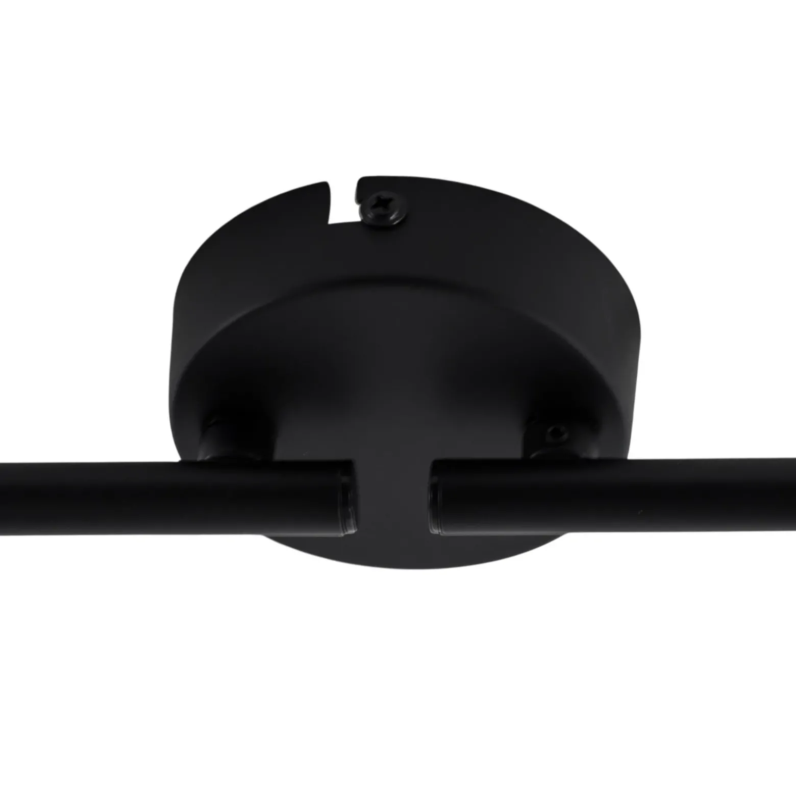 Plafón Pendura de Lindby, 4 luces, negro, cristal