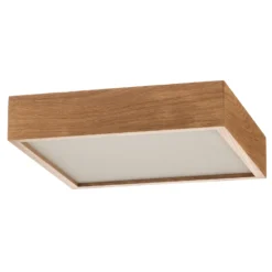 Plafón Quatro DR, marco de madera, 38,5 cm