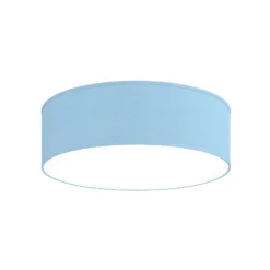 Plafón Rondo, azul, Ø 45 cm