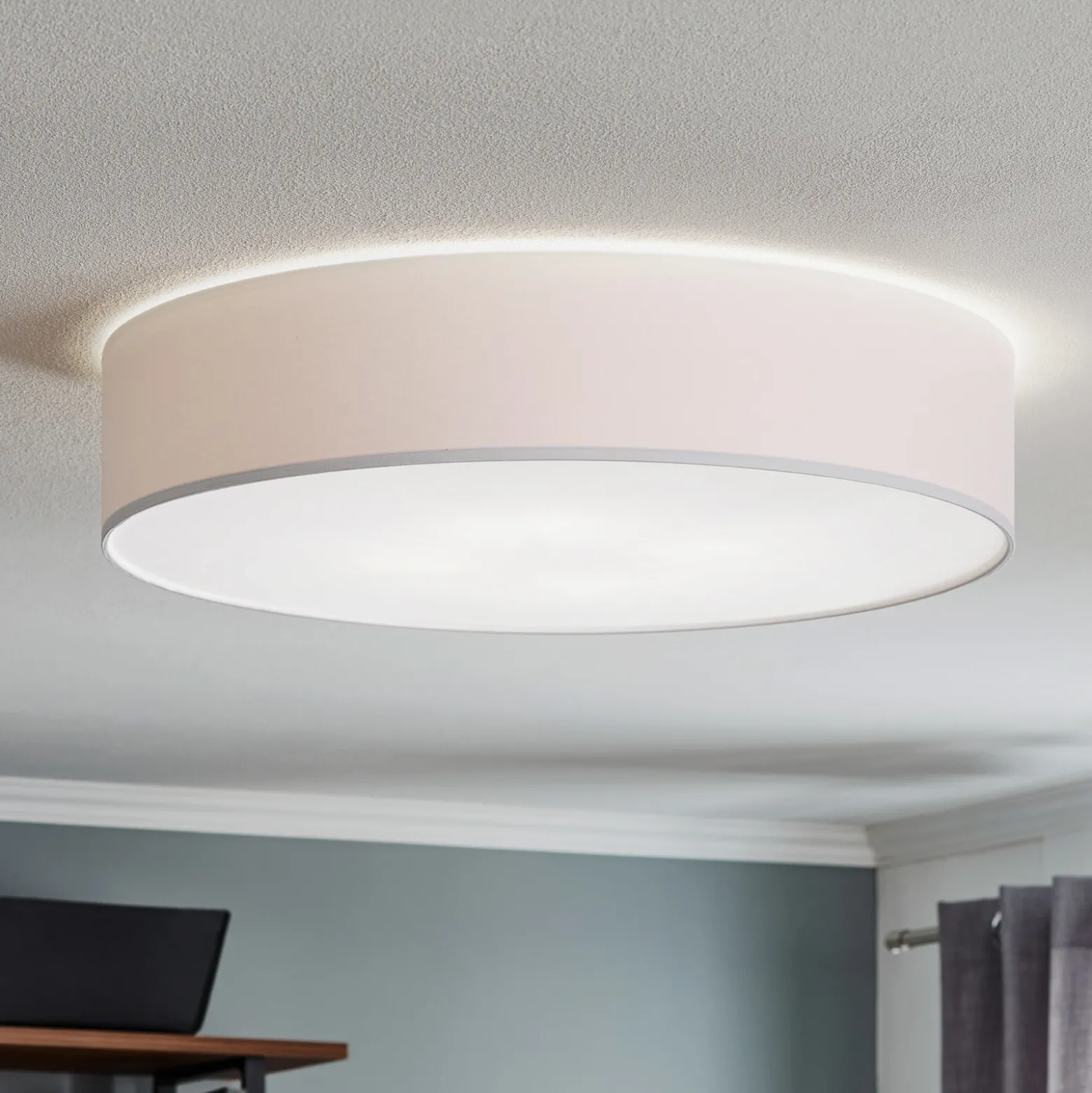 Plafón Rondo, blanco Ø 60 cm